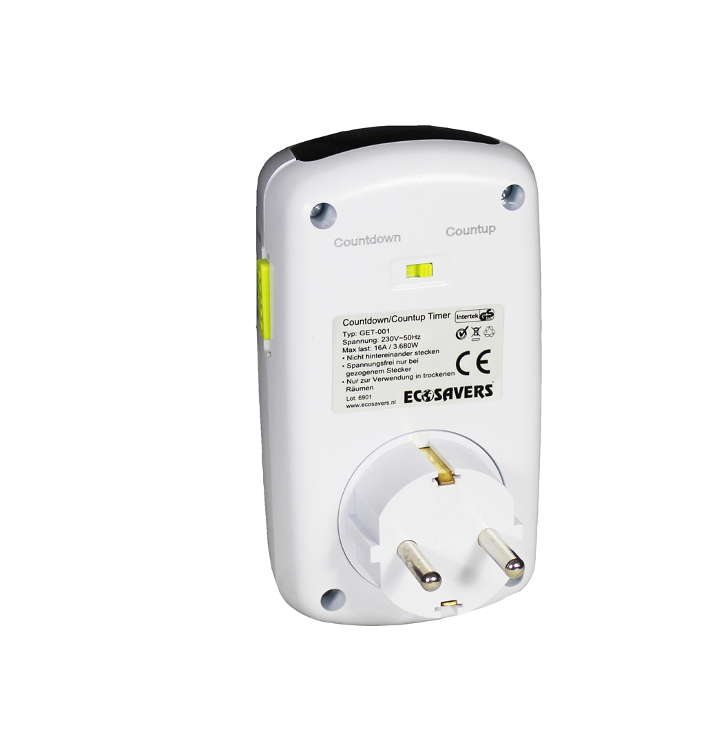 EcoSavers Countdown Countup Timer Zeitschalter GS-geprüft - Image 4
