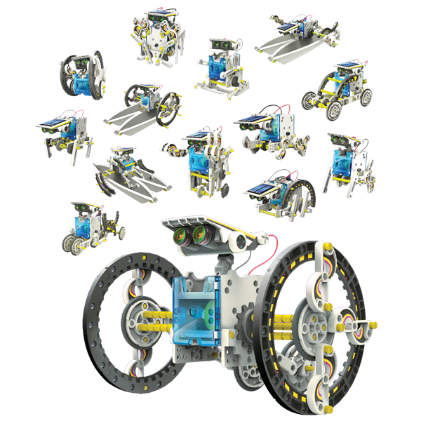 POWERplus® Rabbit 14 in 1 STEM Spielzeug Bausatz