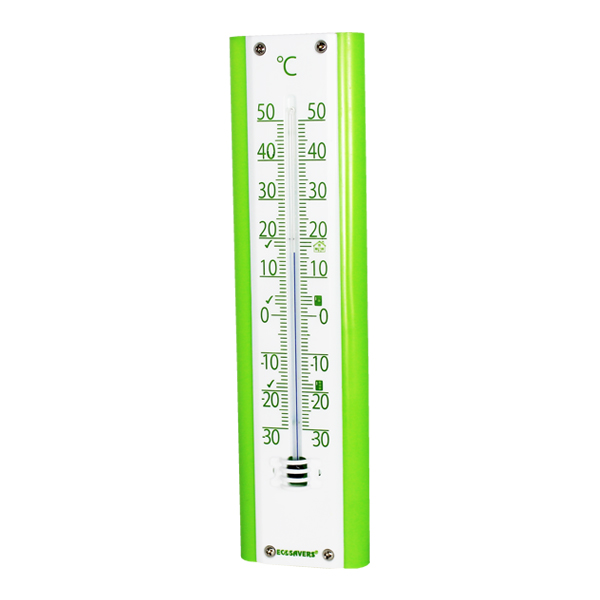 EcoSavers® Thermometer mit empfohlenen Werten