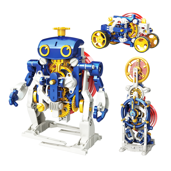 POWERplus Feder 3 in 1 STEM Spielzeug Baukasten