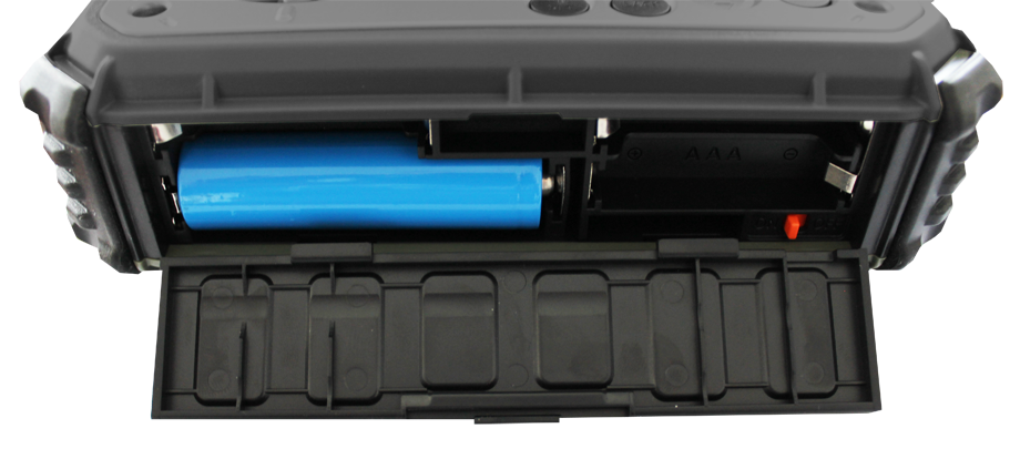 POWERplus Bison USB Solar Dynamo DAB+ UKW-Radio | Bluetooth-Lautsprecher | LED-Taschenlampe | Powerbank | SOS-Alarm | Uhr | Notfallfunk - Image 6